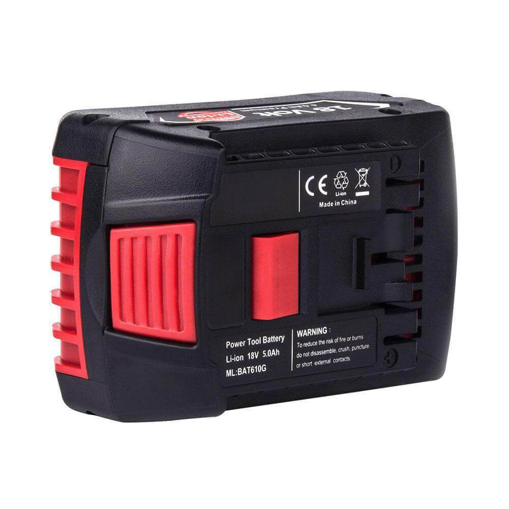 For Bosch 18V Battery 5Ah Replacement | BAT610G Batteries 3 Pack - Image 4