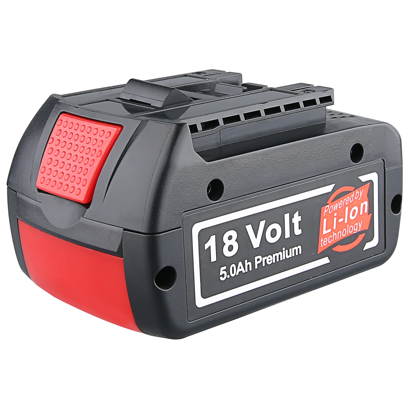 2 Pack For 18V 5Ah  Bosch BAT610G Battery Replacement & For Bosch AL1820CV 14.4V -18V 3A Lithium Ion Replacement Battery Charger - Image 5