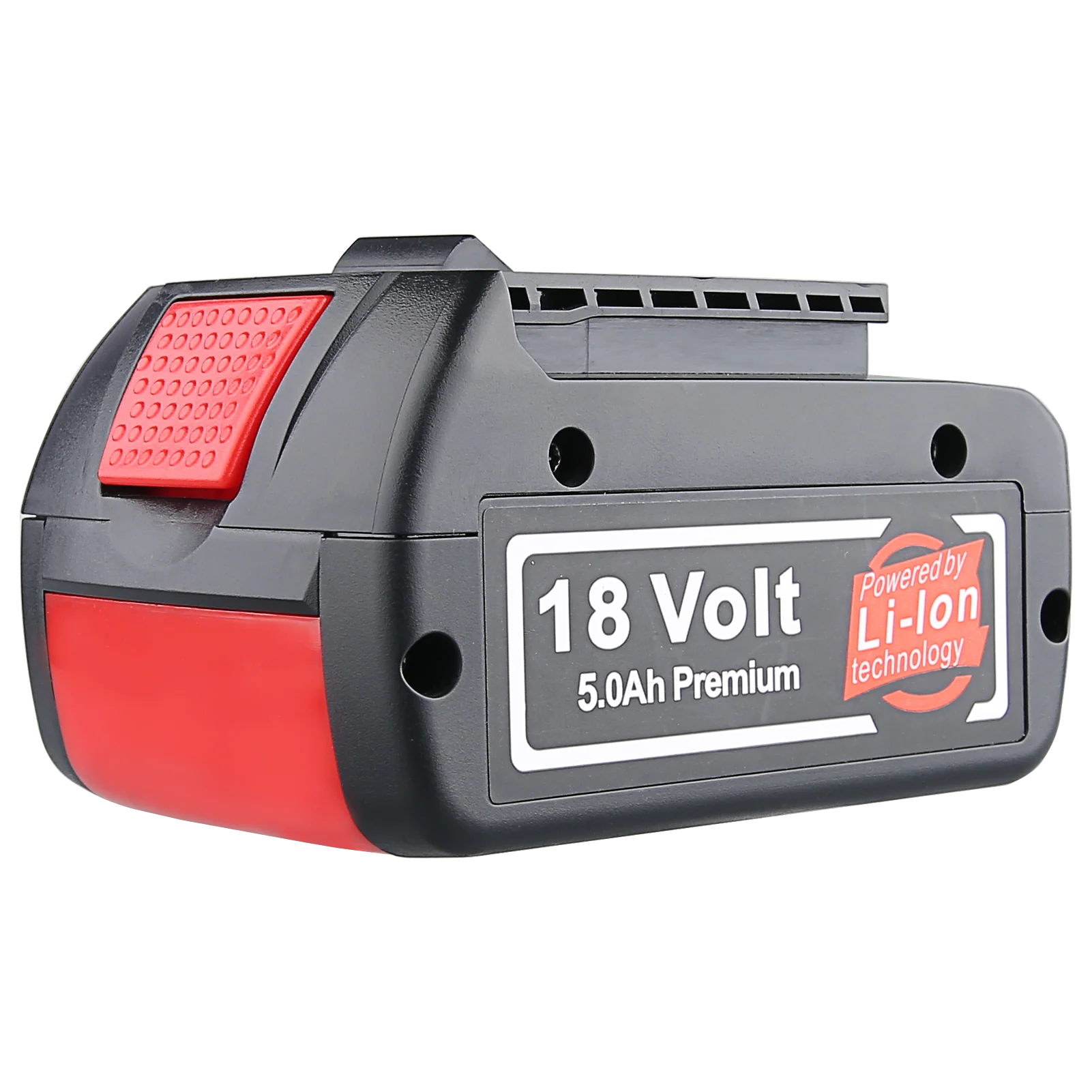 4 Pack For 18V 5Ah Bosch BAT610G Battery Replacement & For Bosch AL1820CV 14.4V -18V 3A Lithium Ion Replacement Battery Charger - Image 6