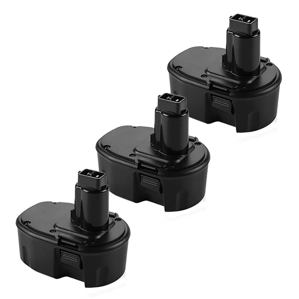 For Dewalt 14.4V Battery 4.8Ah Replacement | DC9091 Ni-MH Batteries 3 Pack