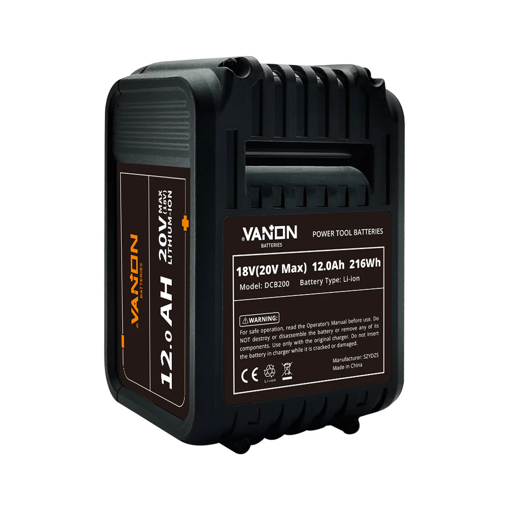For Dewalt 18V XR Battery 12Ah Replacement | DCB184 DCB205 Lithium Battery - Image 6