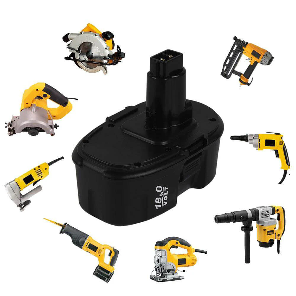 For Dewalt 18V Battery 4.8 Ah Replacement | de9098 Battery - Image 4