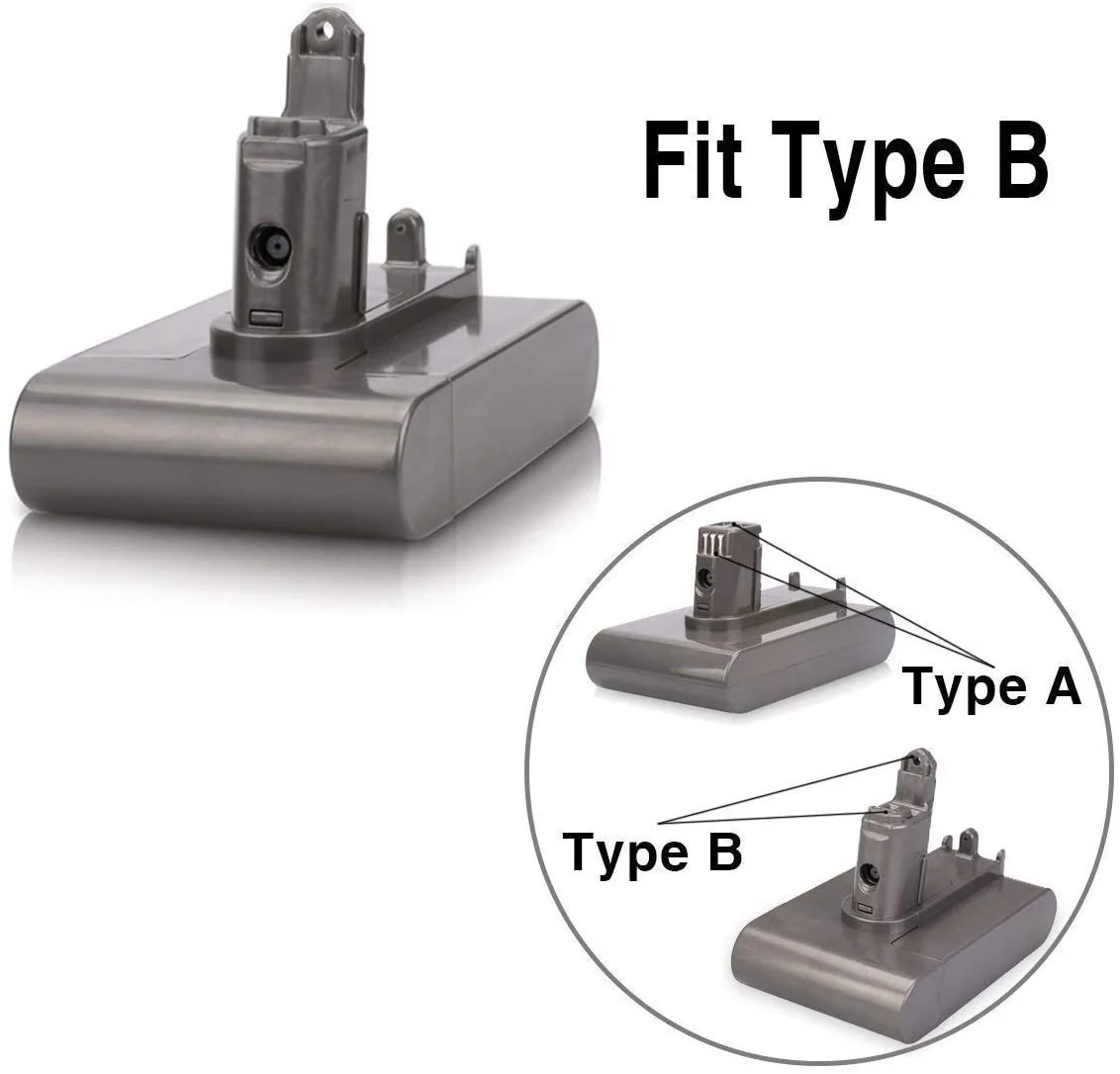 For Dyson DC35 Upgraded Battery Replacement  | 22V 6.4Ah Li-ion Upgraded Battery ( Type B ) - Image 5