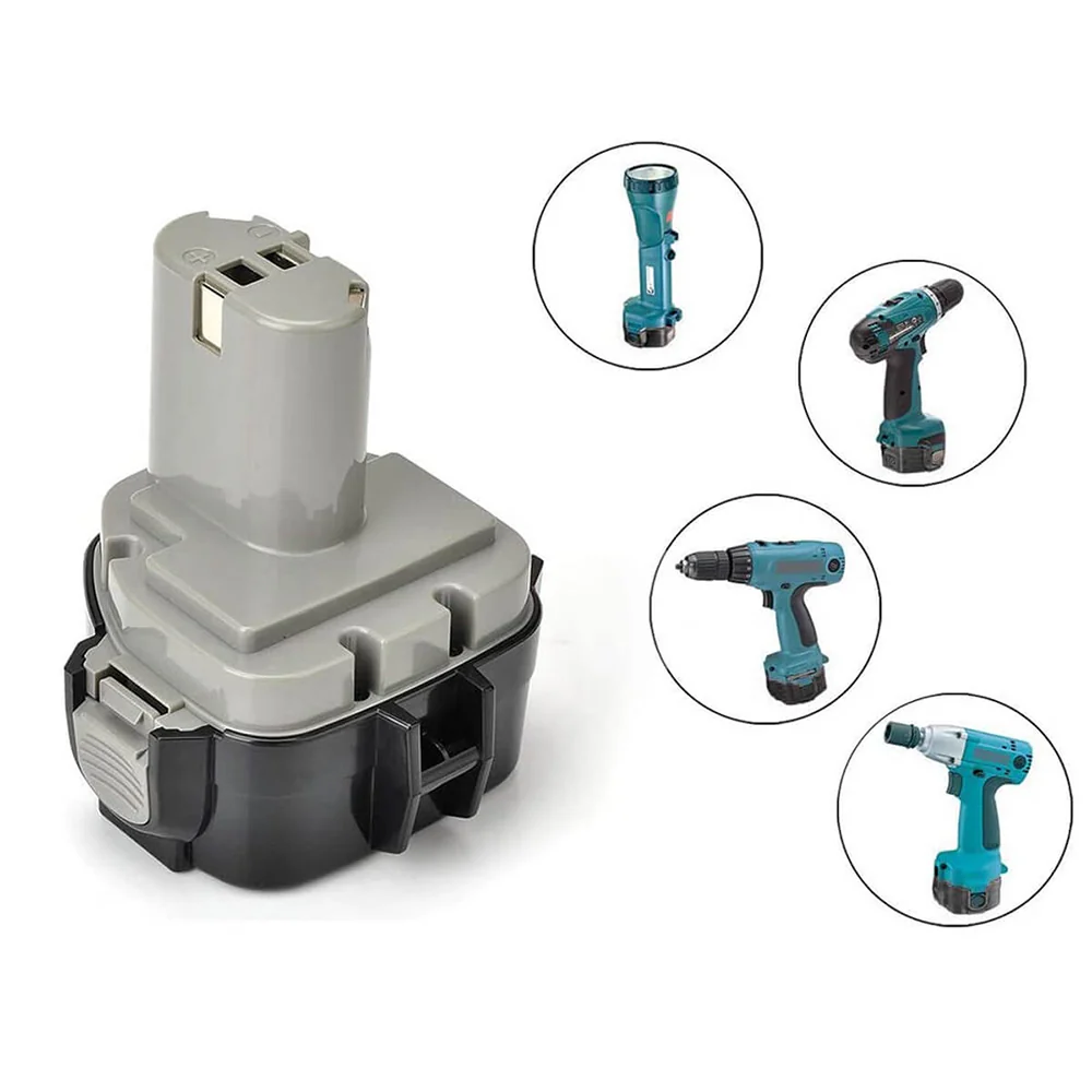 For Makita 12V Battery 4.8Ah Replacement | 1220 Ni-Mh Batteries 3 Pack - Image 3