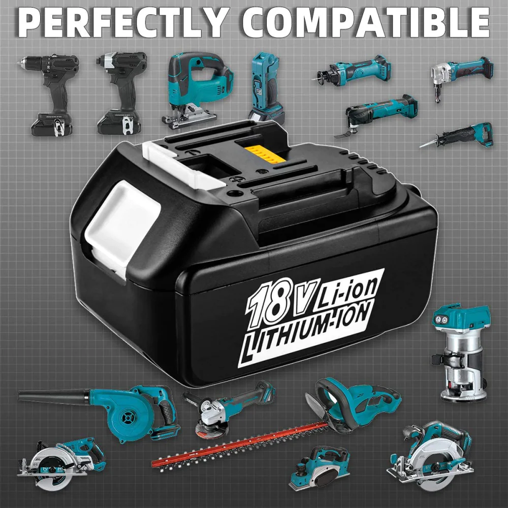 For Makita 18V Battery 5Ah Replacement | BL1850 Li-ion Batteries 10 Pack - Image 2