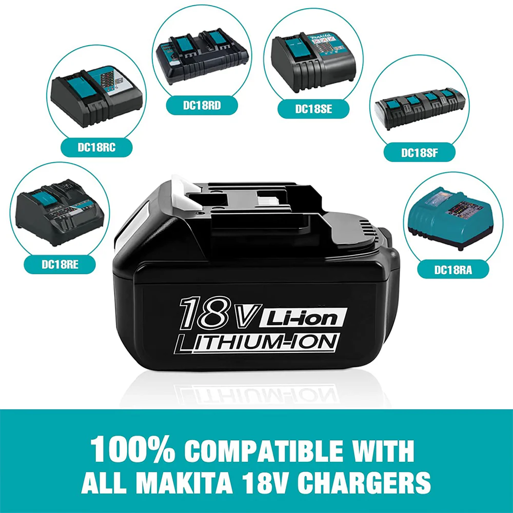 For Makita 18V Battery 8.0Ah Replacement | BL1850 Li-ion Battery - Image 5