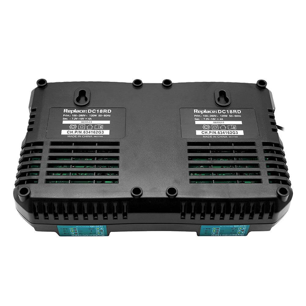 For Makita Dual Port Replacement Battery Charger | DC18RD Rapid 18V Lithium Battery Charger - Image 4