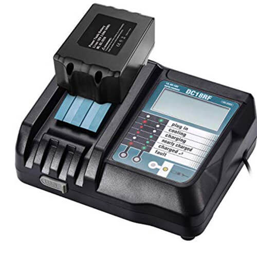 For Makita DC18RF/RC Li-ion Rapid Replacement Battery Charger | 14.4V-18V with Digital Display - Image 3