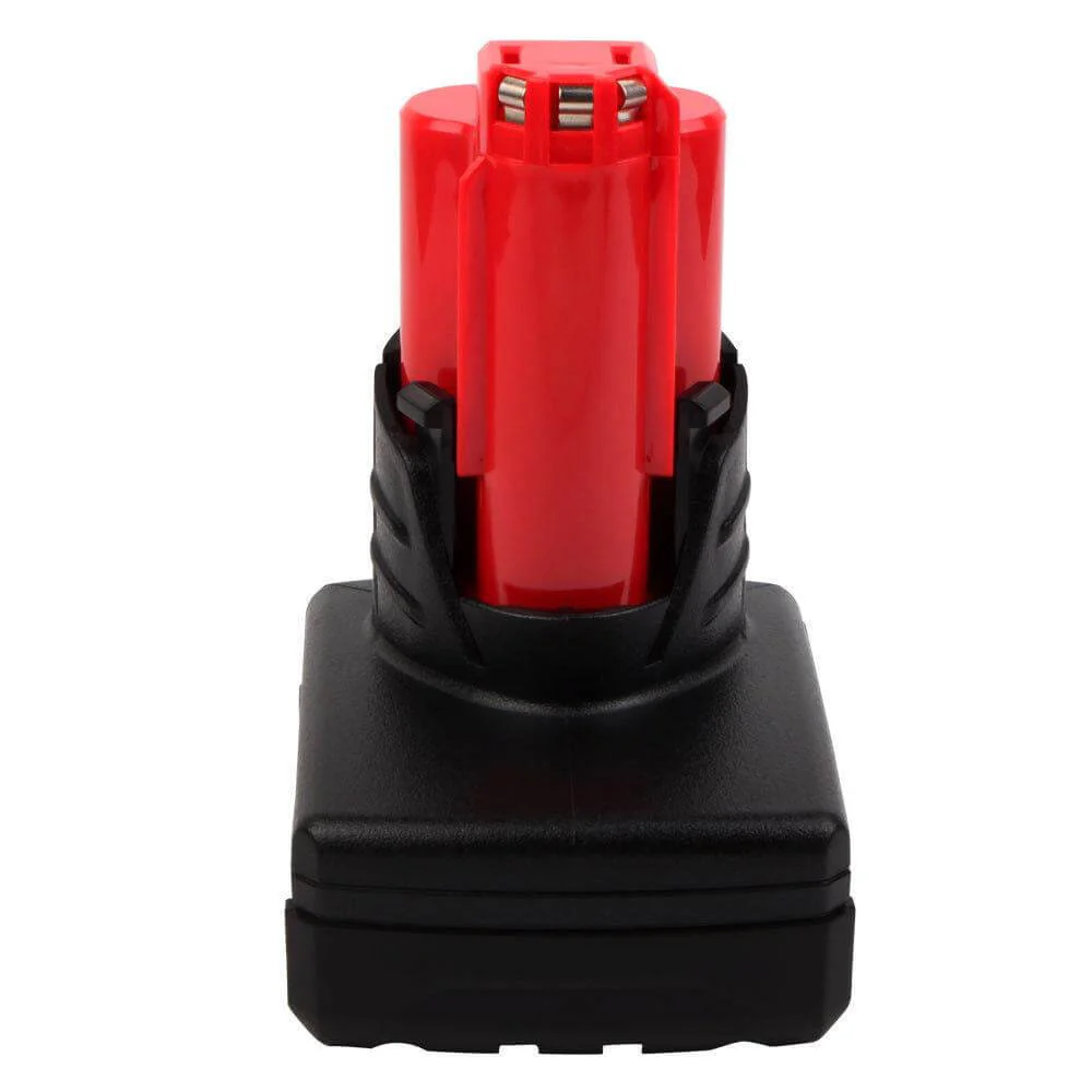 For Milwaukee M 12 Battery 6Ah Replacement | M 12B6 Batteries 4 Pack - Image 3