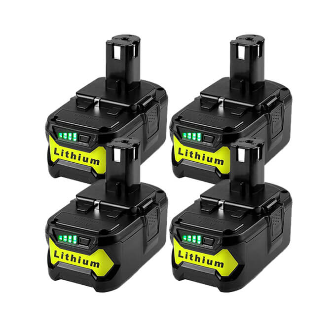 For Ryobi 18V Battery 5Ah Replacement | P108 Batteries 6 Pack - Image 3
